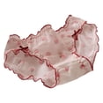 thumbnail image 1 of Womens Hipsters Ruffle Trim Panties with Sweet Strawberry Print Soft Breathable Sheer Mesh Middle Waist Underwear Briefs, 1 of 8