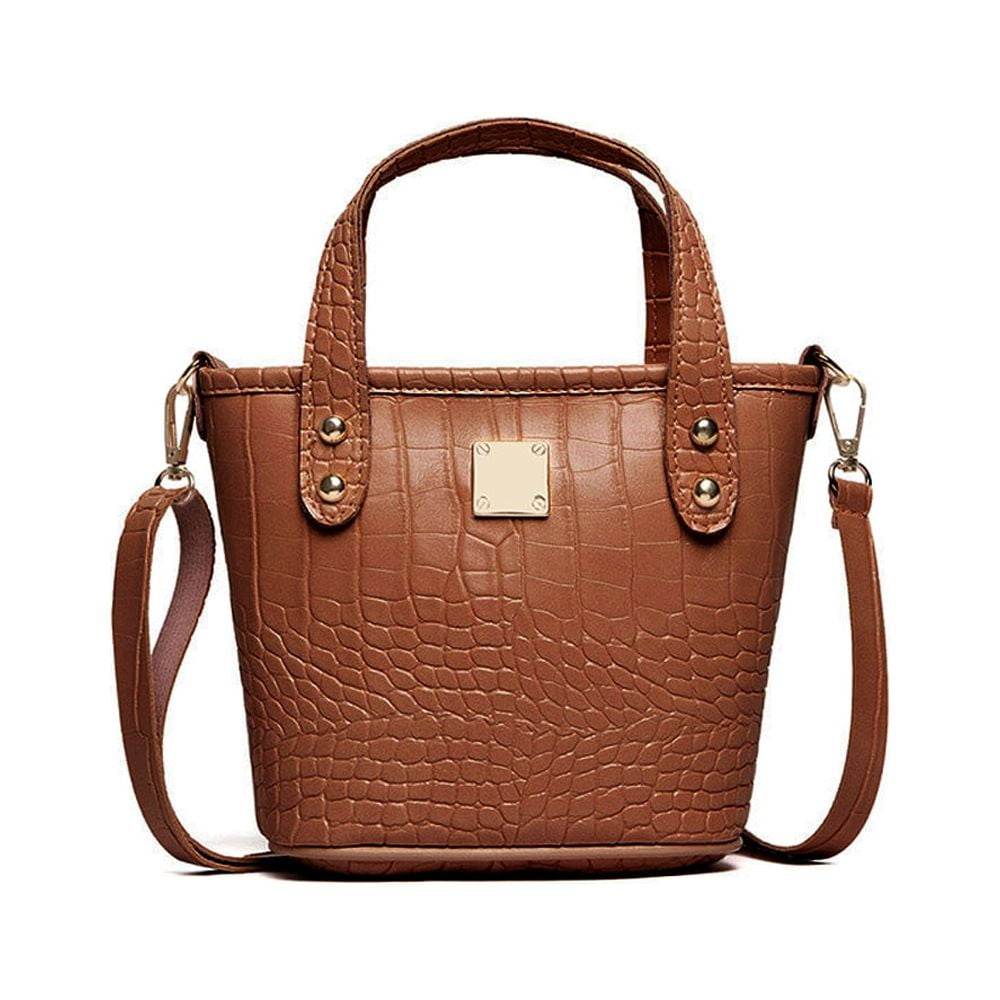 POMOKO Womens Hobo Bag leather Ladies Purses Fashion Tote Handbags Satchel Shoulder Crossbody Bags for womenbrown