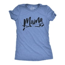 Womens Hockey Mama Tshirt Cute Pee Wee Sports Mom Tee Womens Graphic Tees
