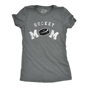 Womens Hockey Mom T Shirt Funny Cool Ice Hockey Lovers Mothers Day Gift Novelty Tee For Ladies Womens Graphic Tees