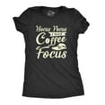 thumbnail image 1 of Womens Hocus Pocus I Need Coffee to Focus T Shirt Funny Halloween Witch Tee Womens Graphic Tees, 1 of 9