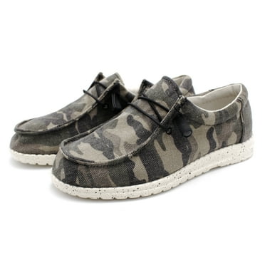 Womens Hola MultiColor Canvas upper fashion Slip On Loafers
