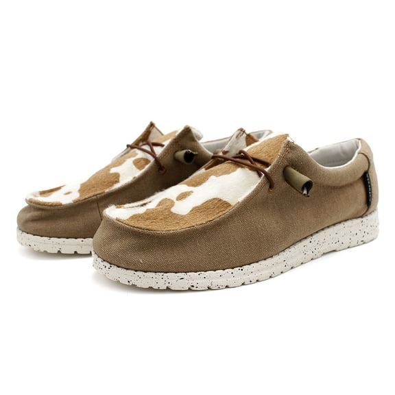 Womens Hola MultiColor Canvas upper fashion Slip On Loafers