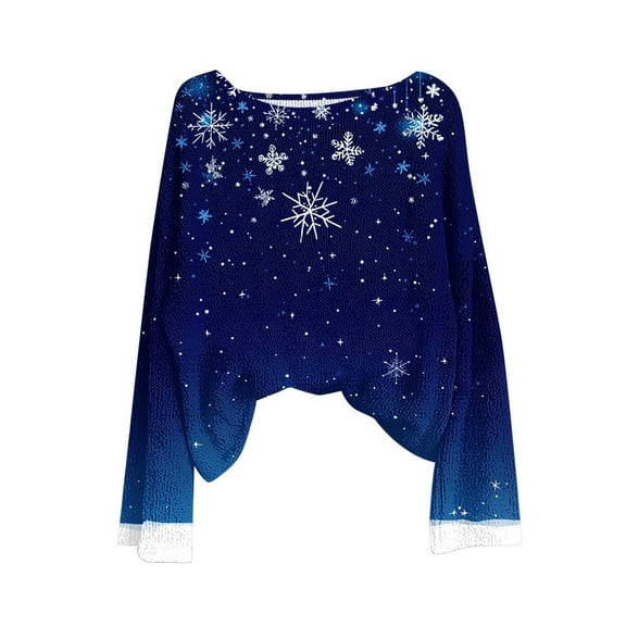 Womens Holiday Christmas Long Sleeve Coats for Women Boat Neck Sweater Loose Fit Crochet Fall Winter Coat