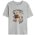 thumbnail image 1 of Womens Holy Ghost Graphic Tee Religious T Shirt Tops Breathable Short Sleeve Round Neck Gray S-3XL, 1 of 4