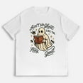 thumbnail image 1 of Womens Holy Ghost Graphic Tee Religious T Shirt Tops Comfortable Short Sleeve Round Neck White S-5XL, 1 of 4