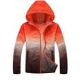 thumbnail image 1 of Womens Hooded Sun Shirts Uv Protection Long Sleeve Fishing Tie Dye Rash Guard Sun Protection With Pockets, 1 of 2