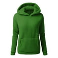 thumbnail image 1 of Hoodie for Women Green Hoodie Womens Casual Long Sleeve Women's Hoodies Pullover Warm Hoodie M, 1 of 3