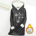 thumbnail image 1 of Womens Hoodie Long Sleeve Hoodie Womens Pullover Hoodie Oversized Hoodie for WomenBeige Hooded Sweatshirt Fall Outfits for Women 2025 Dark Gray 3XL, 1 of 3