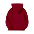 thumbnail image 1 of Womens Hoodie Long Sleeve Womens Pullover Sweatshirts Oversized Sweatshirt for Women Red Womens Sweatshirt Womens Clothes Trendy Fall 2025 Clothing for Women, 1 of 3