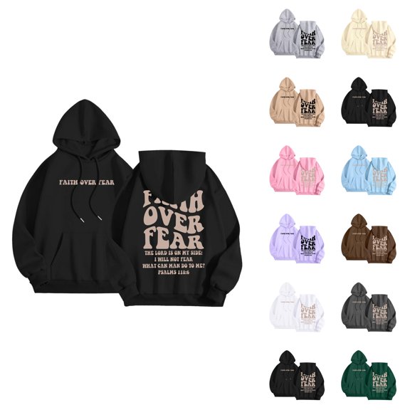 Womens Hoodie Oversized Hoodie Lightweight Sweatshirt Casual Zip Up Hoodie Outfit Women's Letter Print Hoodies Long Sleeved Hoodie With Pockets