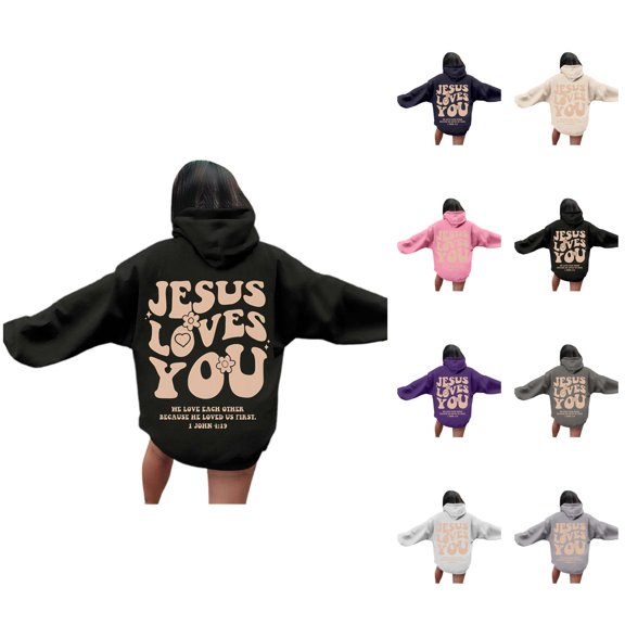 Womens Hoodie Oversized Hoodie Sweatshirt Casual Daily Wear Zip Up Hoodie Outfit Unisex Letter Print Hooded Zip Up Sweatshirt | Streetwear Loose Fit Pullover Hoodie