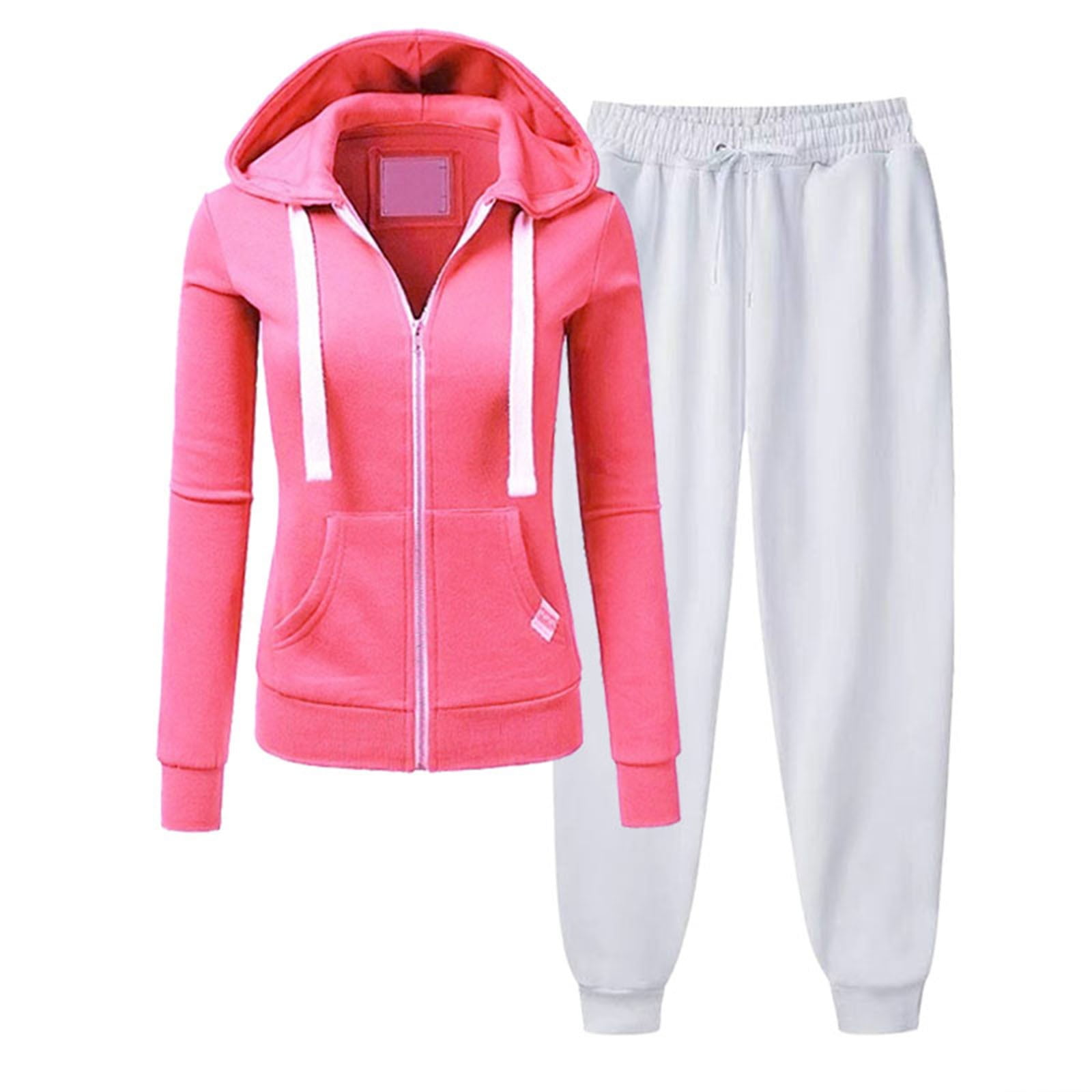 Jacket Joggers Women Set Women's TWO PIECE SET Hoodies Jacket