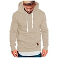 thumbnail image 1 of Womens Hoodies Cotton Hoodie Mens Casual Cotton Hooded Collar Drawstring Hoodies Pullover Sweatshirts Casual Long Sleeve Shirts, 1 of 4