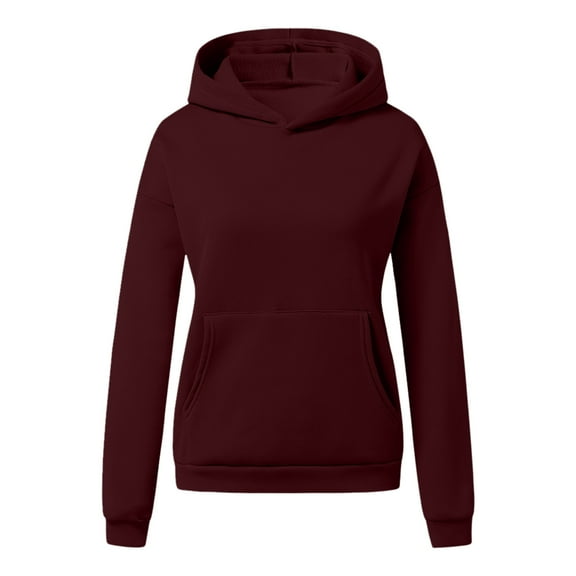 Womens Hoodies Graphic,Long Sleeve Hooded Sweatshirts for Juniors Warm Fuzzy Hoodies Pullover Tops