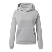 AAYOMET Womens Hoodies Graphic,Long Sleeve Hooded Sweatshirts for Juniors Warm Fuzzy Hoodies Pullover Tops