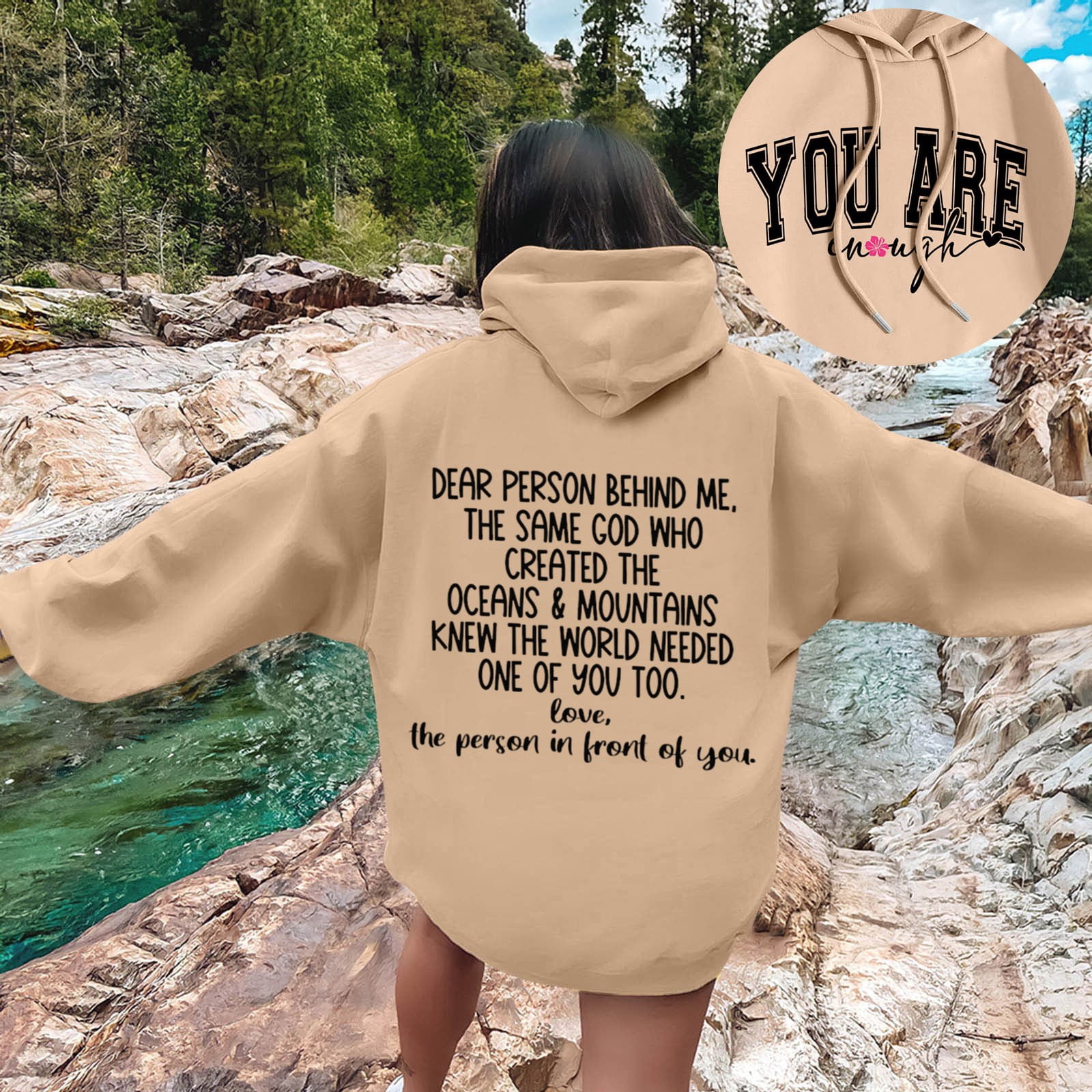 AlvaQ Oversized Colorblock Hoodie For Women - Ribbed Hem, Pockets, Fall/Winter 2024