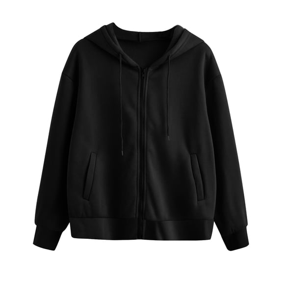 Womens Sweatshirt Hoodies Long Sleeves Full Zip Up Lightweight Pullover Cozy Fall Womens Clothes Women's Fashion Hoodies & Sweatshirts