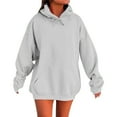 thumbnail image 1 of Womens Hoodies For Women Oversized Winter Cotton Sweatshirts Pullover Fashion Tops Trendy Outfits Loose Fit Long Sleeve Graphic Design Cute Going Out Tops Casual 5Xl Sweatshirt For Women, 1 of 7