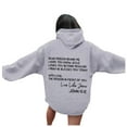 thumbnail image 1 of Womens Hoodies Womens Fall Fashion 2025 Women's YOU ARE ENOUGH Dear Person Behind Me Remember That Mental Health Hoodie, 1 of 8