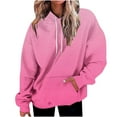 thumbnail image 1 of Womens Hoodies with Pockets, Long Sleeve Pullover for Women Fall Fashion Ombre Tie Dye Drawstring Hooded Crewneck Sweatshirts S-2XL, 1 of 3