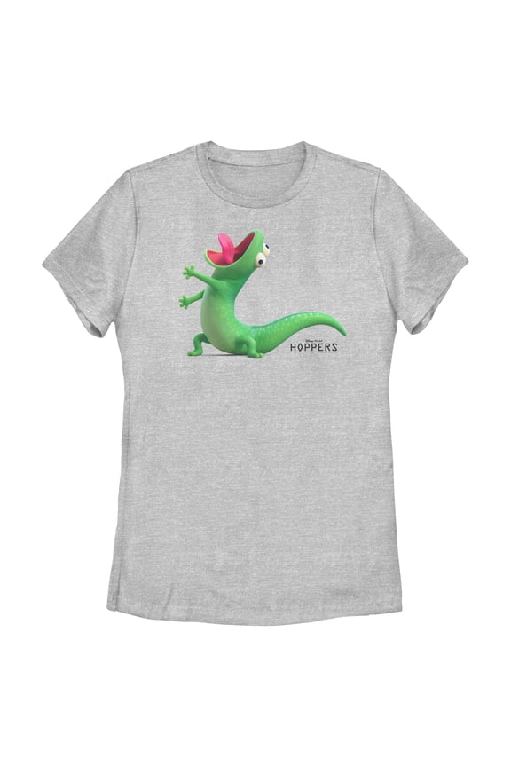 Womens Hoppers Tom Lizard Celebration Pose T Shirt