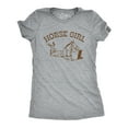 thumbnail image 1 of Womens Horse Girl T Shirt Funny Pony Riding Lovers Joke Tee for Ladies Womens Graphic Tees, 1 of 7