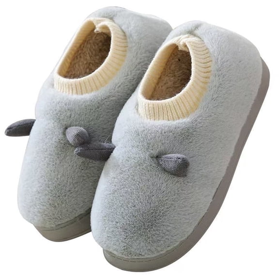 Womens House Sheep Slippers ,Memory Foam Plaid Scuff Non-Slip Soles Indoor Outdoor Comfortable Bedroom Winter Shoes Size 7