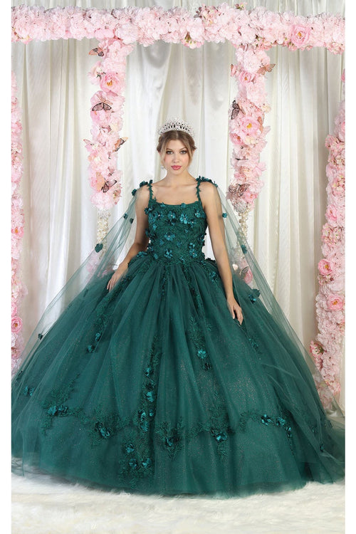 slim fit dress slacks Vintage Dark Green Sweetheart Tulle Appliques Quinceanera Dress Sweet –  DSProm main image 1