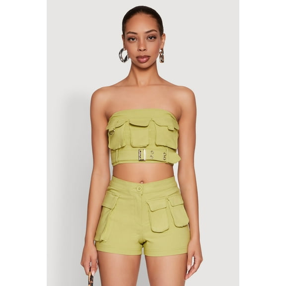 Womens Hyper Stretch Utility Tube Top