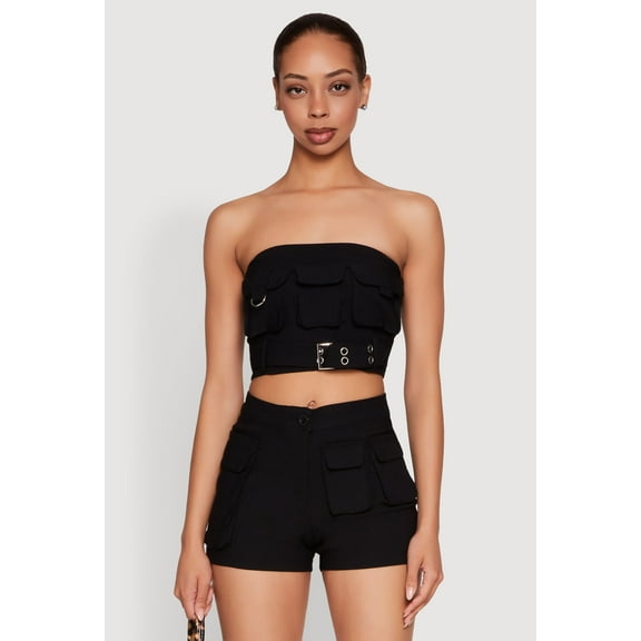 Womens Hyper Stretch Utility Tube Top