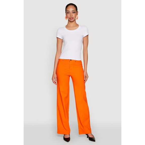 Womens Hyperstretch Straight Leg Pants