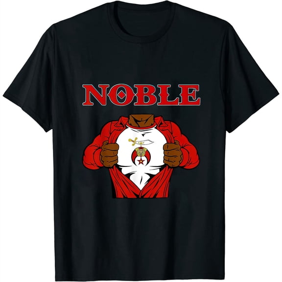 Womens I Am A Shriner Noble Mystic Shrine PHA AEAONMS Father's Day T-Shirt Black