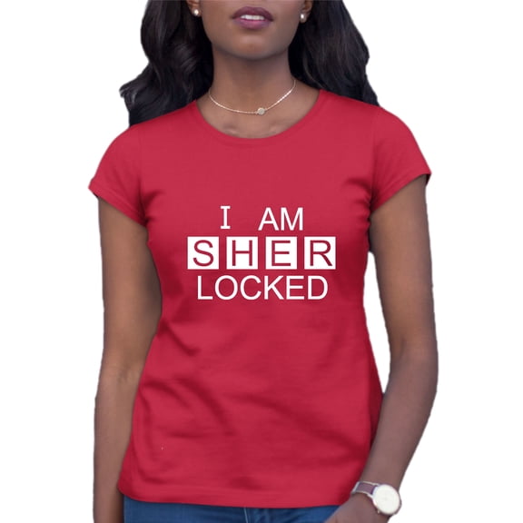 Womens I Am Sherlocked T-Shirt