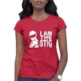 thumbnail image 1 of Womens I Am The Stig T-Shirt, 1 of 1