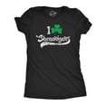 thumbnail image 1 of Womens I Clover Shenanigans T Shirt Funny Green Clover St Saint Patricks Day Tee Womens Graphic Tees, 1 of 8