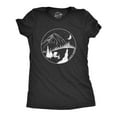 thumbnail image 1 of Womens I Hate People Camping T Shirt Funny Outdoors Sarcastic Tee for Ladies Womens Graphic Tees, 1 of 9