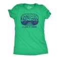 thumbnail image 1 of Womens I Like It Here T Shirt Funny Camping Nature Outdoors Lovers Tee for Ladies Womens Graphic Tees, 1 of 9