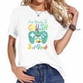 thumbnail image 1 of Womens I'M Ready To Crush 3Rd Grade Of 100Th Day Of School Teachers T-Shirt Black 2XL, 1 of 5