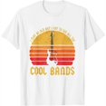 thumbnail image 1 of Womens I May Be Old But I Got To See All The Cool Bands Tshirt White 4X-Large, 1 of 5
