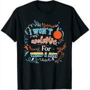 Womens I Won't Apologize For Who I Am - Gay Pride T-Shirt Black