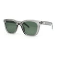 thumbnail image 1 of Womens Iconic Hipster Horn Rim Mod Plastic Sunglasses Slate - Green, 1 of 4