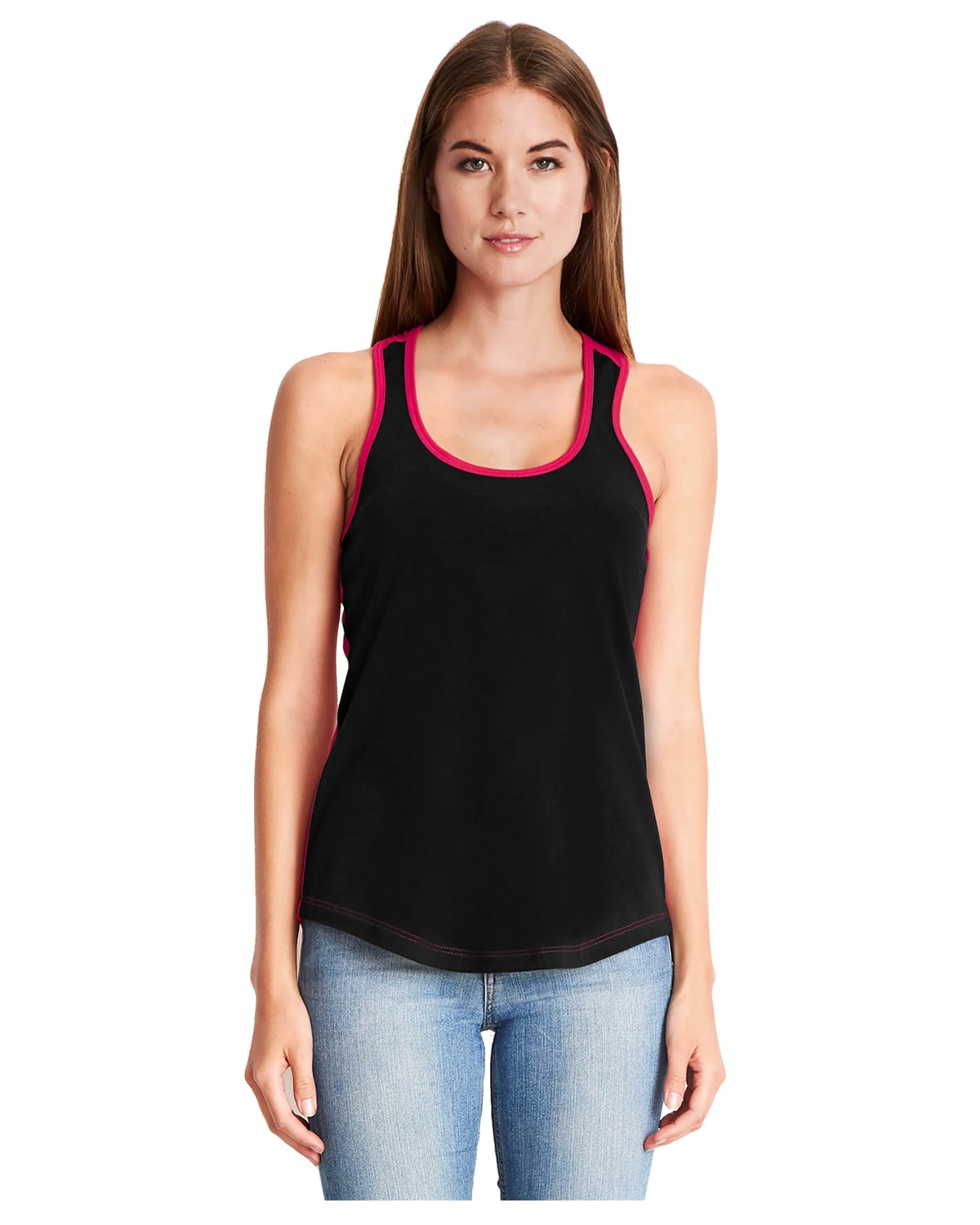 Colorblock Racerback Tank main image 1