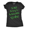 thumbnail image 1 of Womens Im The Wicked Witch Of Everything T Shirt Funny Halloween Tee for Ladies Womens Graphic Tees, 1 of 7