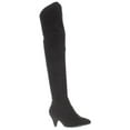 thumbnail image 1 of Womens Impo Edeva Over-The-Knee Kitten Heel Boots, Black, 7 US, 1 of 6