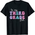 thumbnail image 1 of Womens In My Third 3Rd Grade Era Groovy Back To School Teacher Kids T-Shirt White Large, 1 of 5