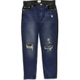 thumbnail image 1 of Womens Indi Mash Up Boyfriend Fit Jeans, 1 of 2