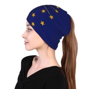 Womens Indiana Slouchy Beanie Cap Headwear Hat Turban