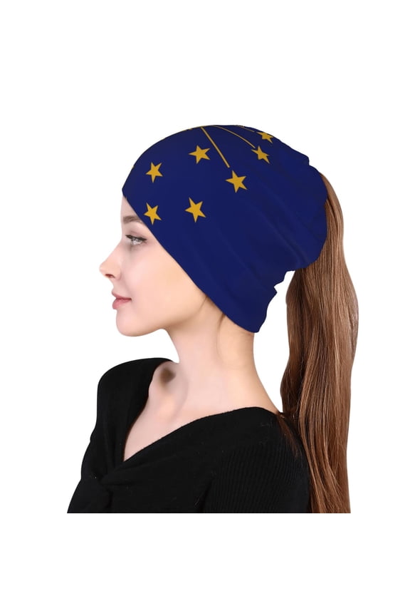 Womens Indiana Slouchy Beanie Cap Headwear Hat Turban