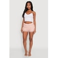 thumbnail image 1 of Womens Iris Tiered Lace High Waisted Mesh Shorts, 1 of 5